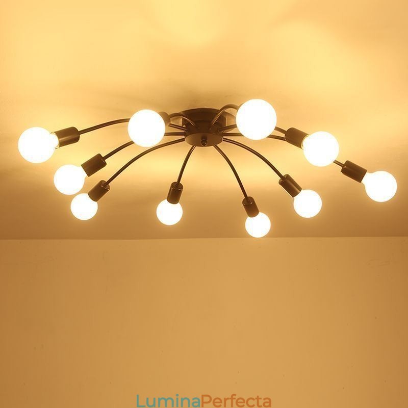 Lampă de tavan Spider, antică, clasică, pentru sufragerie, 8 10 brațe