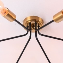 Sputnik Candelabru 6 Lumini Semi-Incastrare Plafoniera