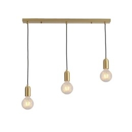 Corp de iluminat minimalist creativ, cu 3 pandantive din alamă nordică