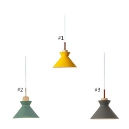Nordic Macaron Island 3 Lumini Pendant Iluminat Simplu Iron Arti Trei Lumini