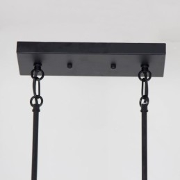 Plafoniera industrială metal suspendată, trapezoidală