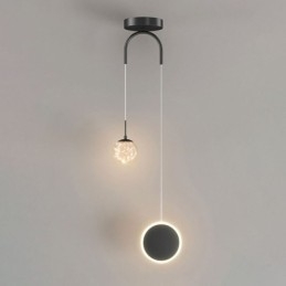 Lampă suspendată inel rotund Lampă suspendată modernă bilă