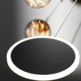 Lampă suspendată inel rotund Lampă suspendată modernă bilă