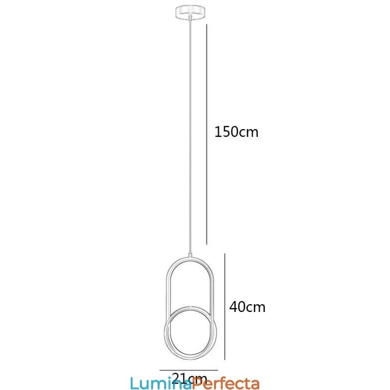 Lampă suspendată modernă Lampă suspendată creativă