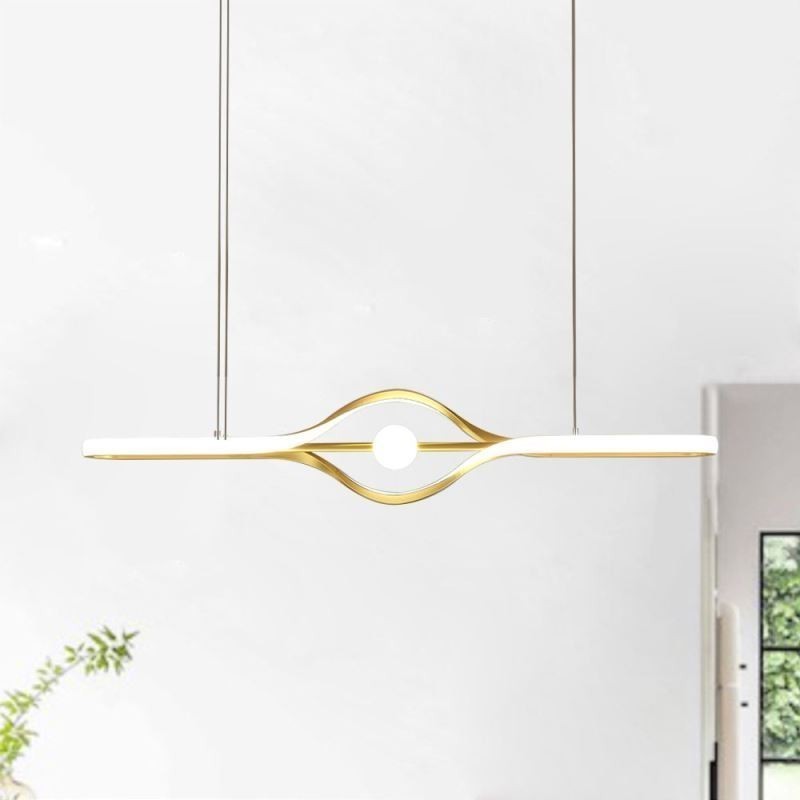 Lampă suspendată liniară modernă, cu bandă lungă