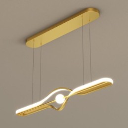 Lampă suspendată liniară modernă, cu bandă lungă