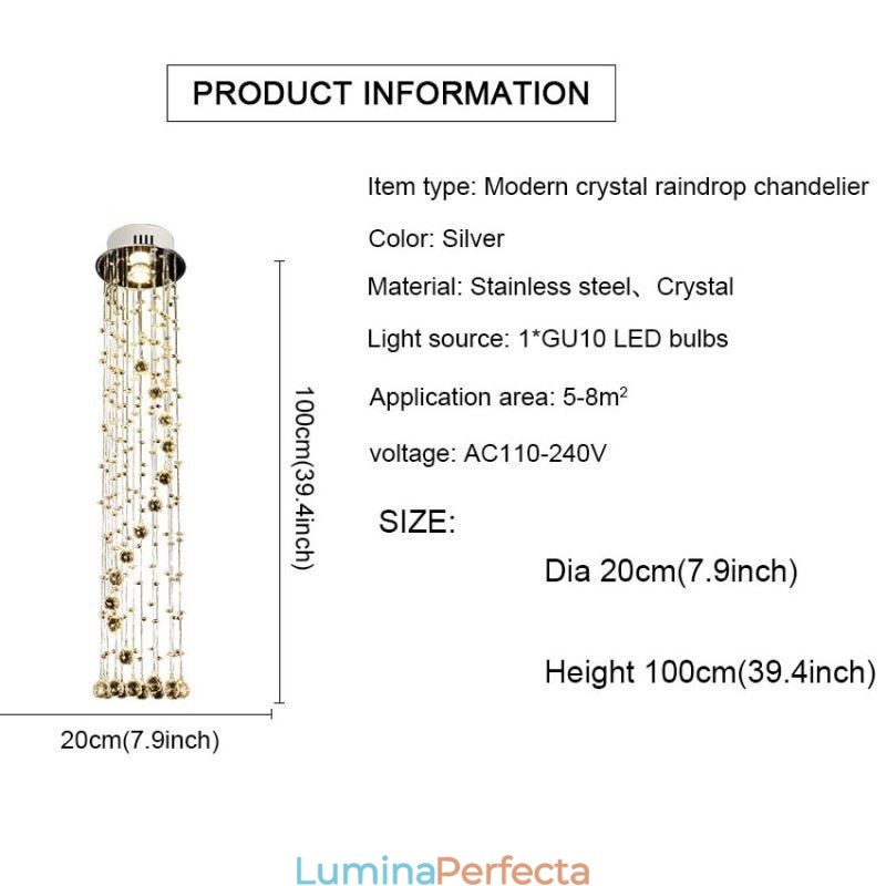 Candelabru mare de lux Corpuri de iluminat de plafon cu montare încastră moderne din cristal