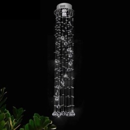 Candelabru mare de lux Corpuri de iluminat de plafon cu montare încastră moderne din cristal