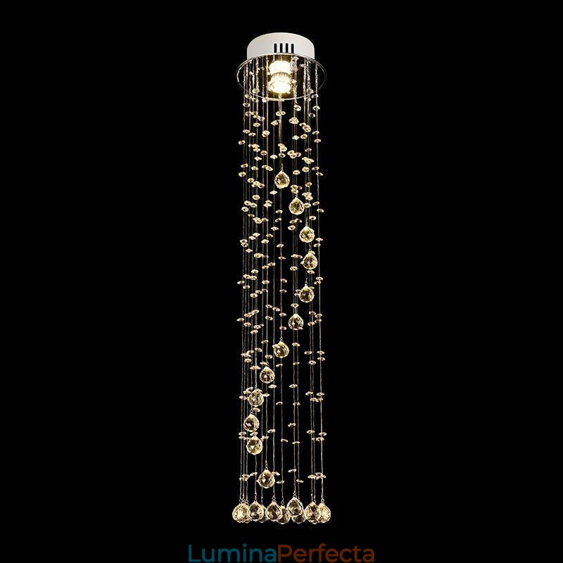 Candelabru mare de lux Corpuri de iluminat de plafon cu montare încastră moderne din cristal