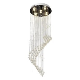 Candelabru elegant din cristal Raindrop Plafoniere Foyer