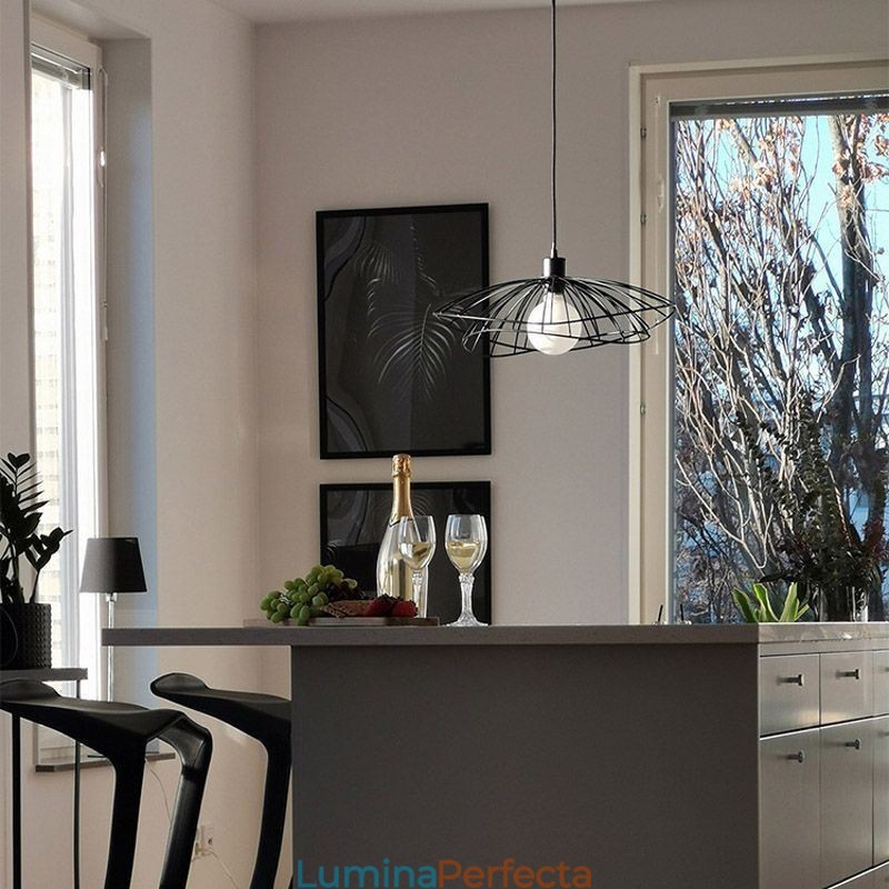 Candelabru Modern Hat Decor Minimalist Pendant Lampă 1 Lumină