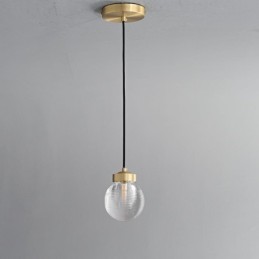 Lampă suspendată American Cluster Plafoniera cu bile de sticlă de lux