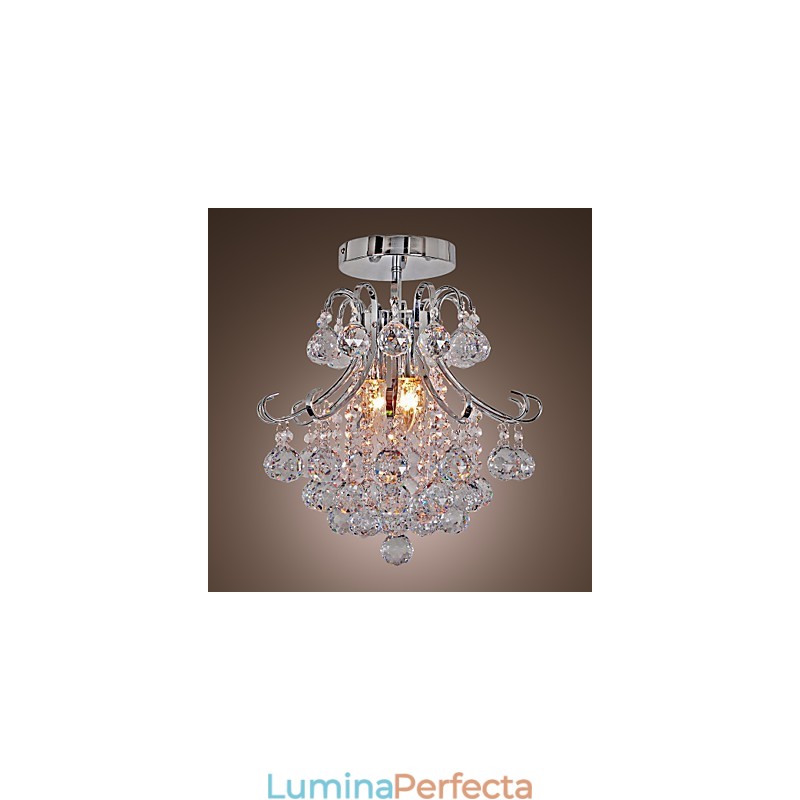 Candelabru din metal galvanizat în stil mini, modern și contemporan, cu montare încastrabilă