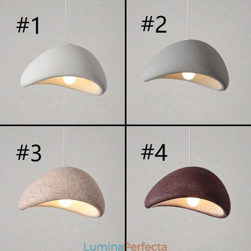 Lampă suspendată din rășină Plafoniera simplă