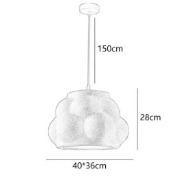 Lampă suspendată din rășină Lampă suspendată modernă