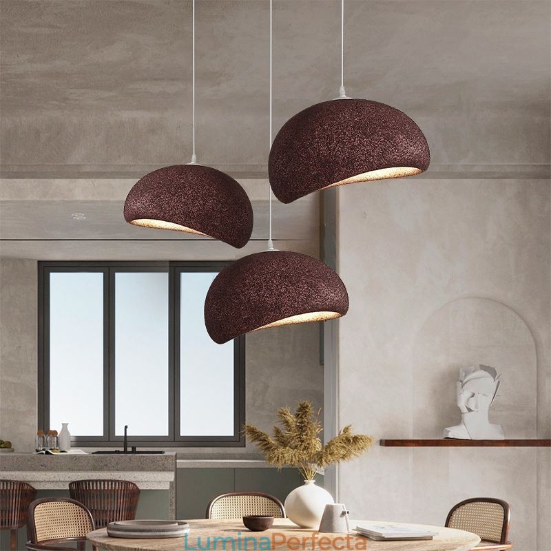 Lampă suspendată din rășină Lampă suspendată minimalistă
