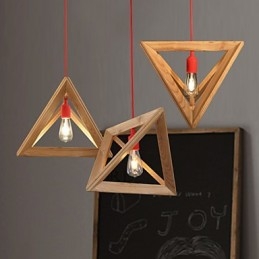 Candelabru nordic din lemn Cafe Clothing Candelabru decorativ retro creativ din stejar