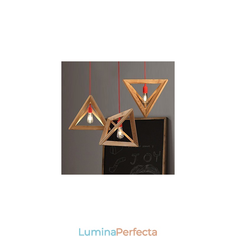 Candelabru nordic din lemn Cafe Clothing Candelabru decorativ retro creativ din stejar