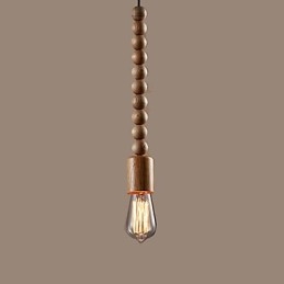 Candelabru Mini Stil Tradițional Clasic Lemn Bambus