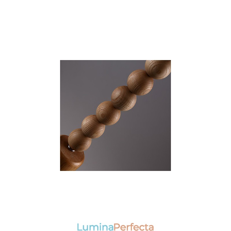 Candelabru Mini Stil Tradițional Clasic Lemn Bambus