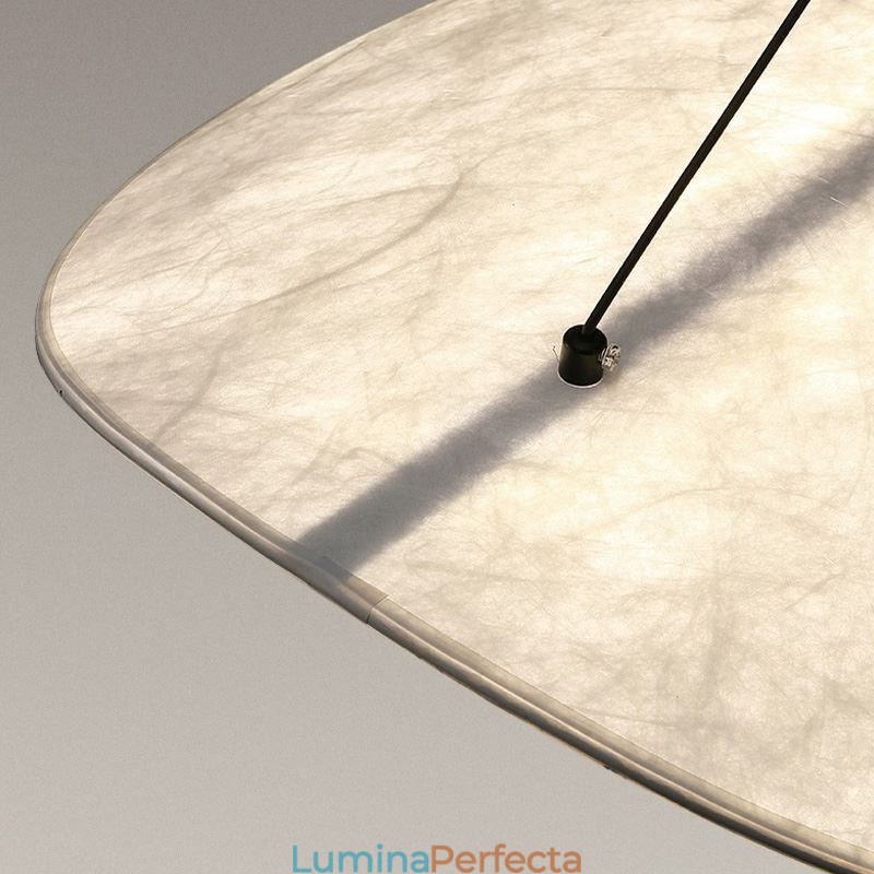 Plafoniera Decor Matase Pendanta Alb Cald