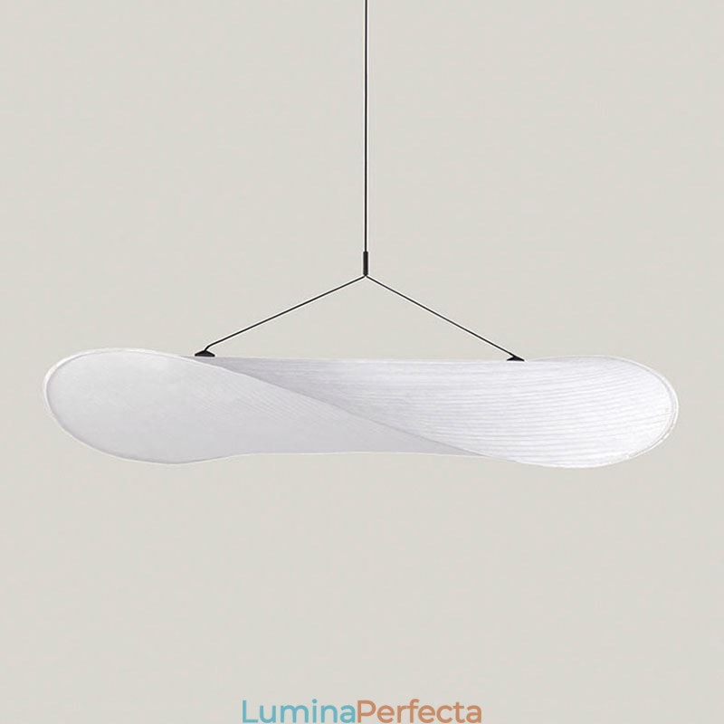 Plafoniera Decor Matase Pendanta Alb Cald