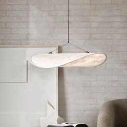 Plafoniera Decor Matase Pendanta Alb Cald