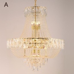 Plafoniera decorativă de lux din cristal
