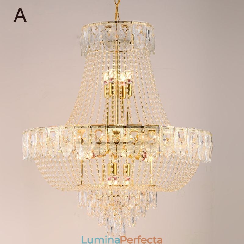 Plafoniera decorativă de lux din cristal