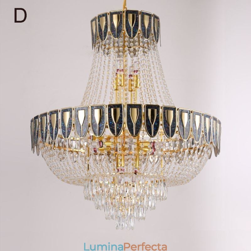 Plafoniera decorativă de lux din cristal