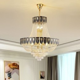 Plafoniera decorativă de lux din cristal