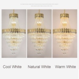 Lampă suspendată din cristal Lampă suspendată decorativă de lux sofisticată 80cm
