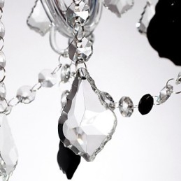 Rustic Lodge Crystal Altele Candelabru din sticla