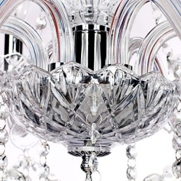 Rustic Lodge Crystal Altele Candelabru din sticla
