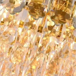Plafoniera Decrativa de lux dreptunghiulara de cristal 100cm