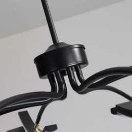 Plafoniera minimalistă transformabilă