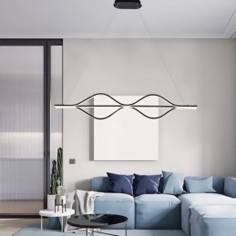 Plafoniera cu pandantiv minimalist Light Wave