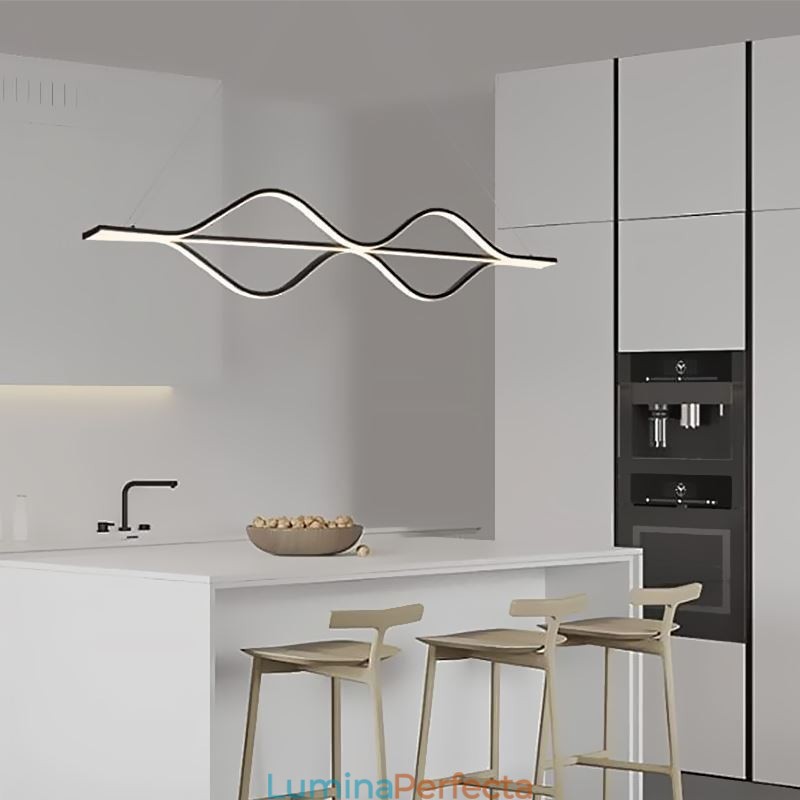 Plafoniera cu pandantiv minimalist Light Wave