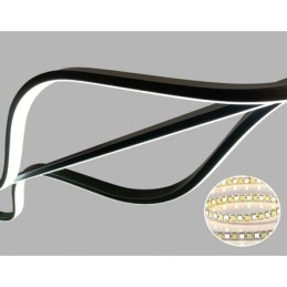 Plafoniera cu pandantiv minimalist Light Wave