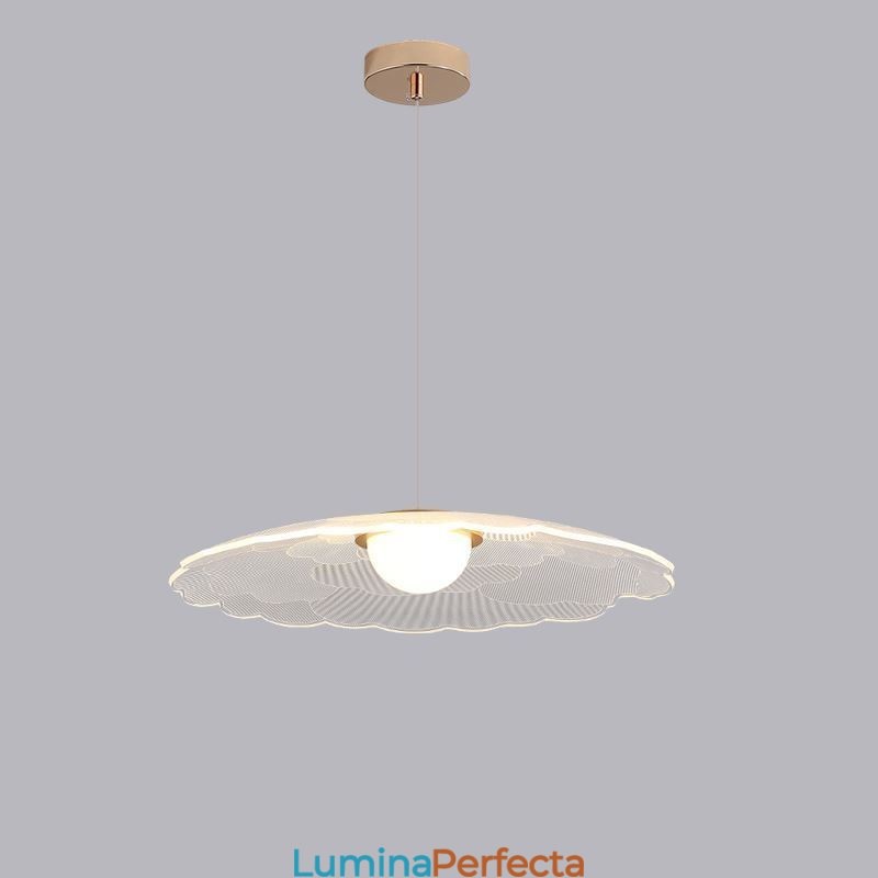 Lampă suspendată Plafoniera acrilic cu flori
