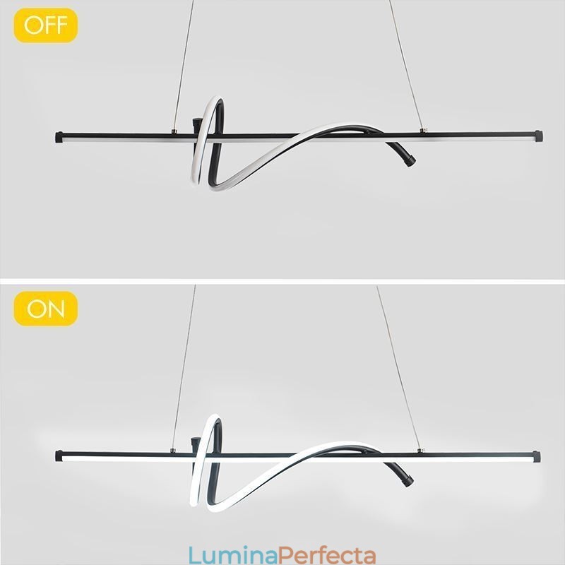 Lampă suspendată Plafoniera minimalistă scurtă