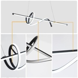 Lampă suspendată Plafoniera minimalistă scurtă