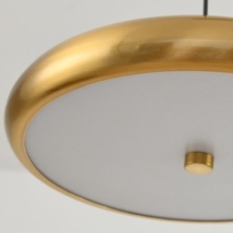 Lampă suspendată cu trei capete Lampă suspendată rotundă