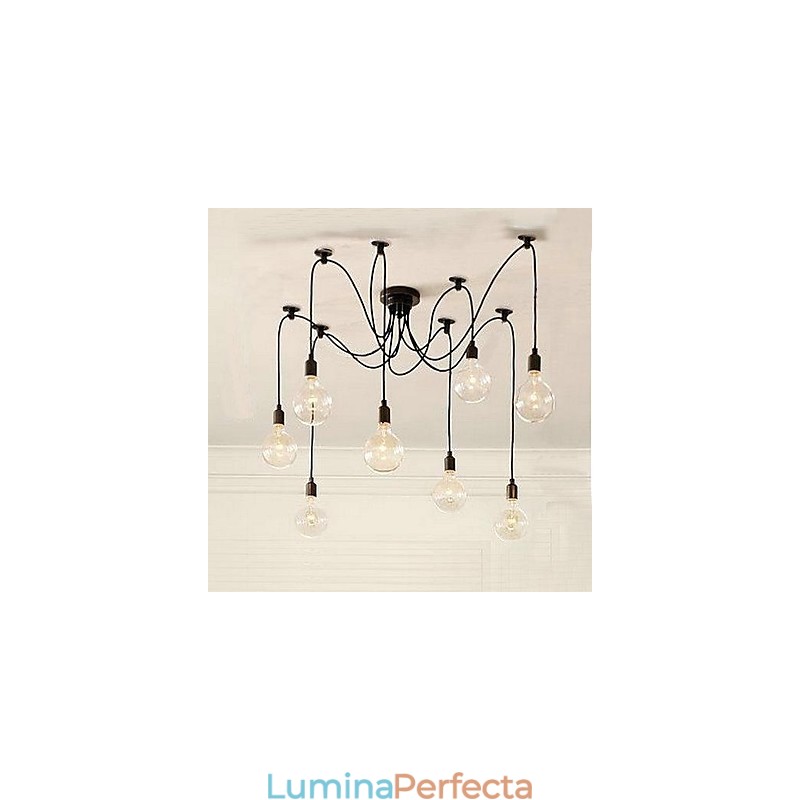 Candelabru cu bec în stil rural contractat din America de Nord