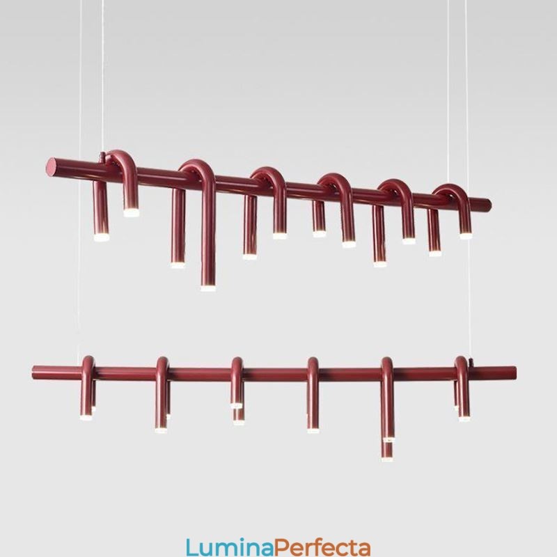 Lampă suspendată în formă de U Lampă suspendată decorativă