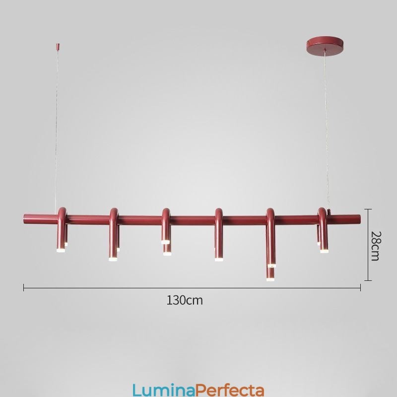 Lampă suspendată în formă de U Lampă suspendată decorativă