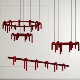 Lampă suspendată în formă de U Lampă suspendată decorativă