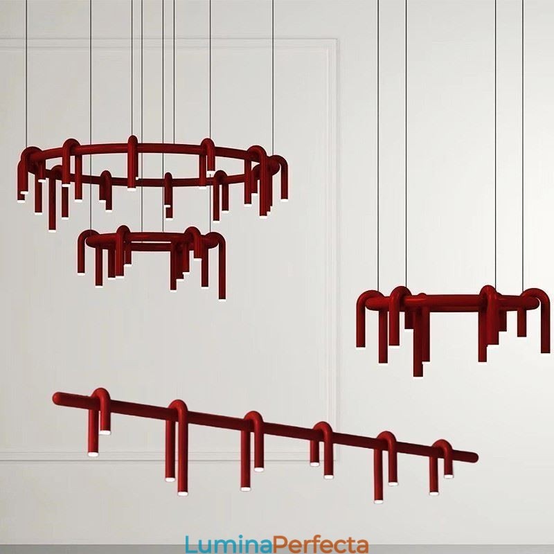 Lampă suspendată în formă de U Lampă suspendată decorativă