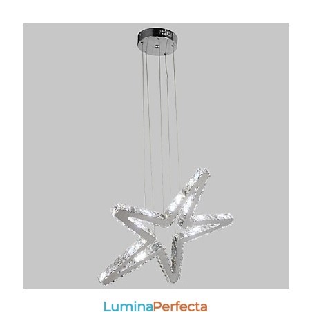 Candelabru tradițional clasic din metal cromat