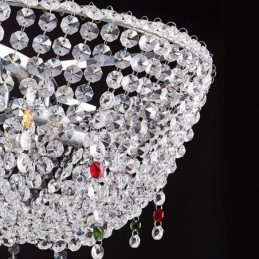 Lampă cu pandantiv din cristal Lumină modernă Plafoniera de lux